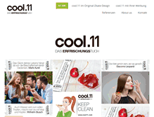 Tablet Screenshot of cool11.com